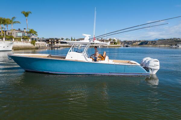 2021 VALHALLA BOATWORKS V37 CENTER CONSOLE